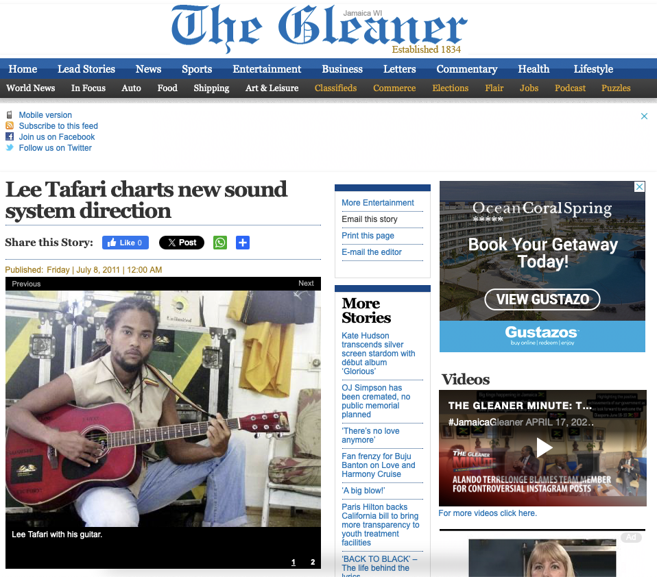 The Gleaner Screenshot